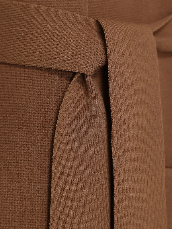 кардиган Max Mara ABETE цвет ореховый