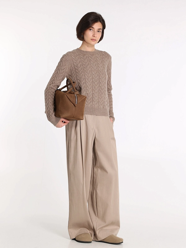 джемпер Max Mara ARAMIS цвет серо-бежевый