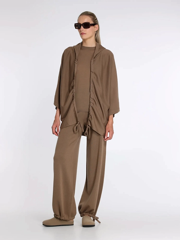 кардиган Max Mara ASTER цвет ореховый