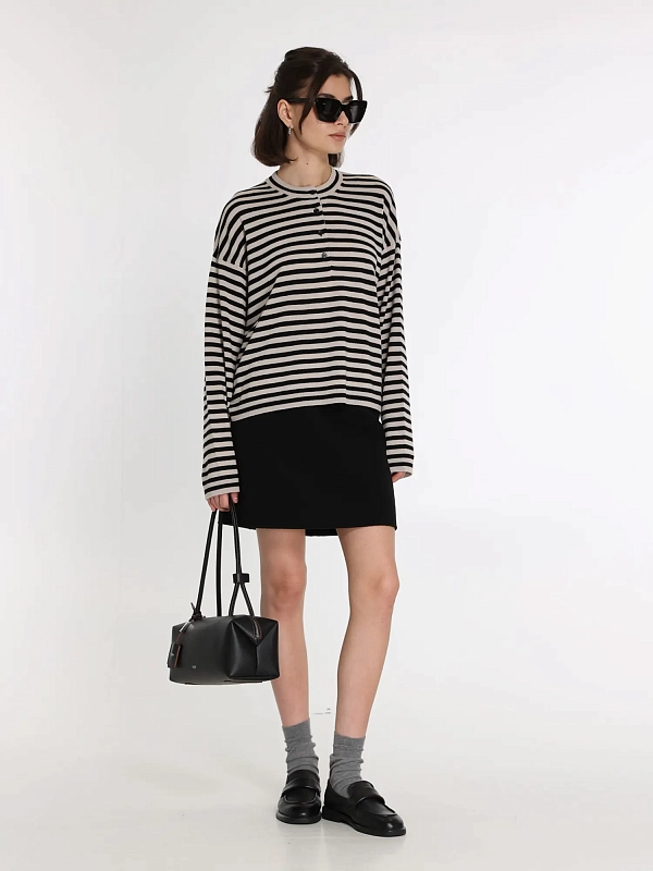 лонгслив Max Mara BALIA цвет бежевый