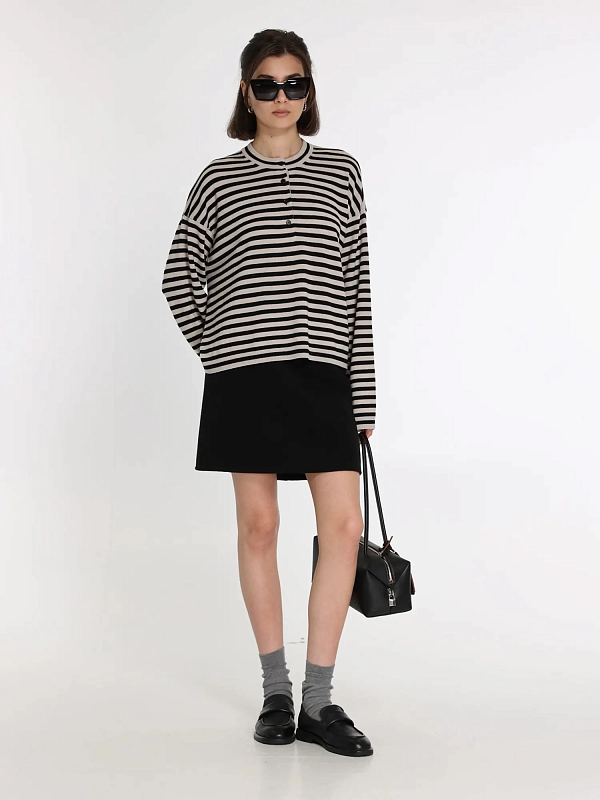 лонгслив Max Mara BALIA цвет бежевый