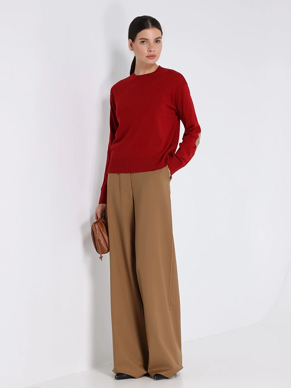 брюки Max Mara BERARD цвет ореховый
