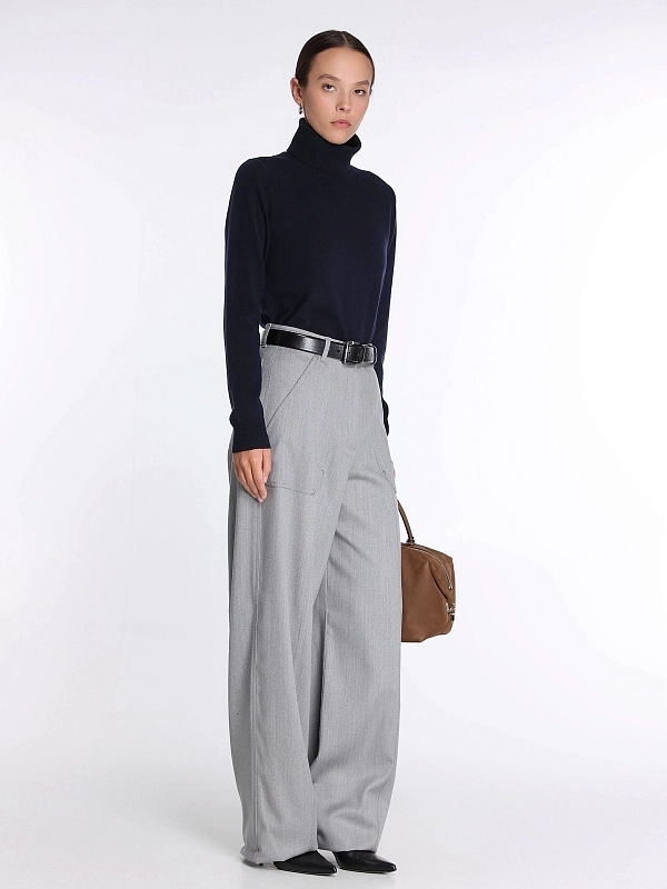 водолазка Max Mara EDUCATA цвет темно-синий