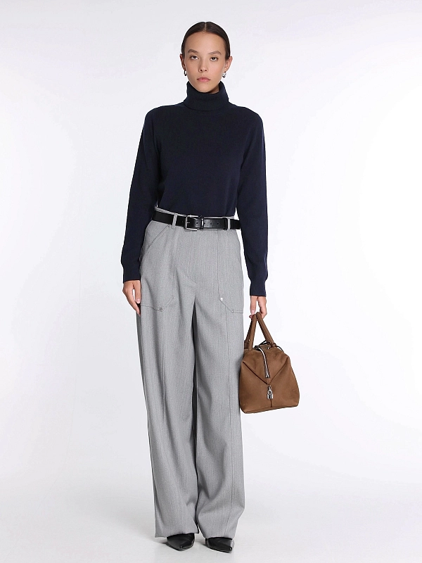 водолазка Max Mara EDUCATA цвет темно-синий