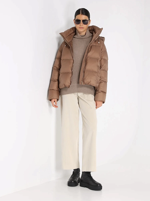 брюки вельветовые Max Mara ENEIDE цвет молочный