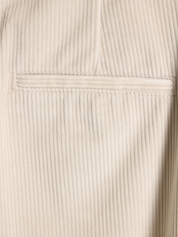 брюки вельветовые Max Mara ENEIDE цвет молочный