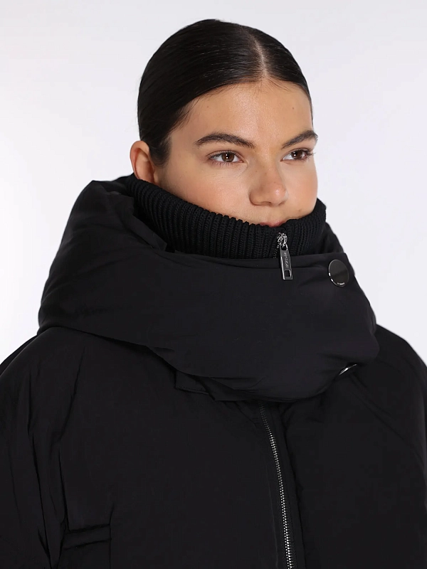 пуховик короткий Max Mara GLIZIA цвет черный