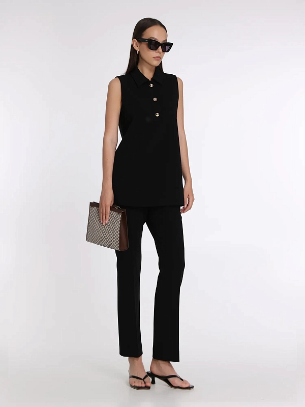 жилет Max Mara GOLF цвет черный
