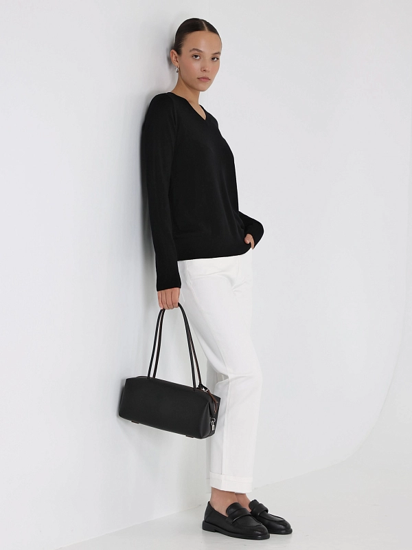 пуловер Max Mara IDONEO цвет черный