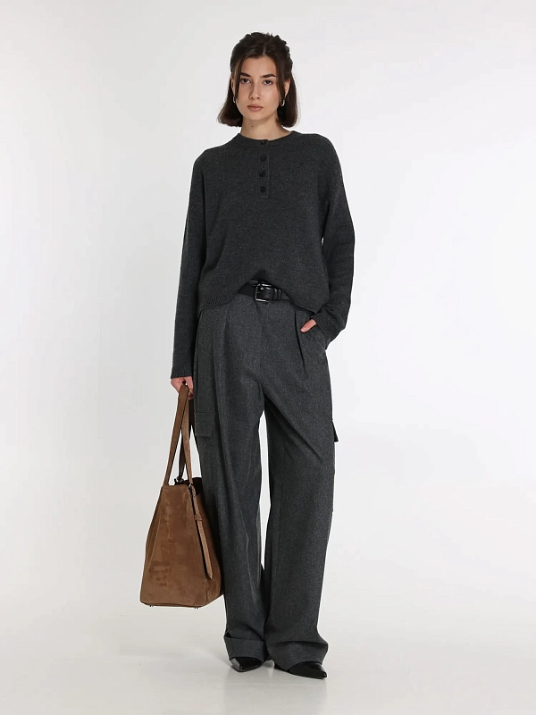 джемпер Max Mara LONDON цвет темно-серый
