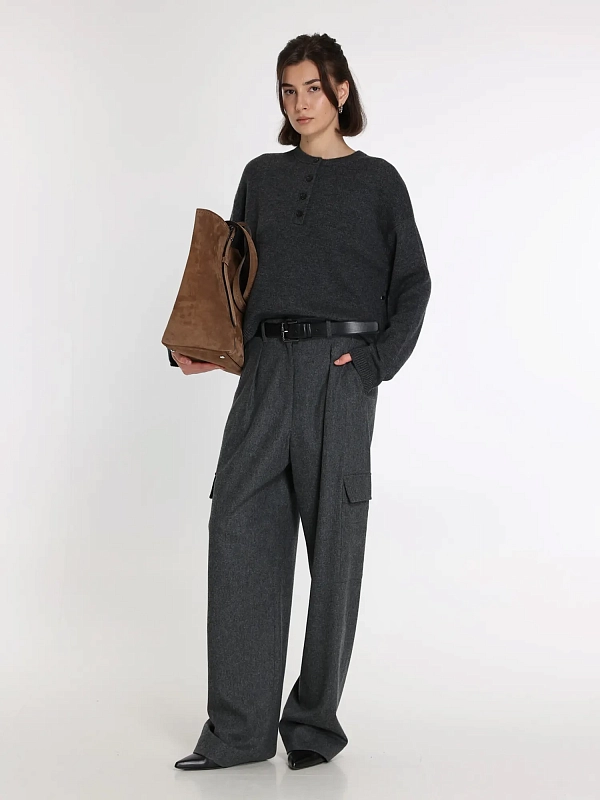 джемпер Max Mara LONDON цвет темно-серый
