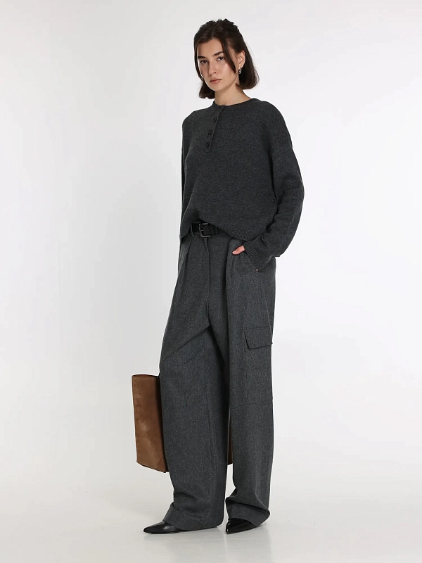 джемпер Max Mara LONDON цвет темно-серый