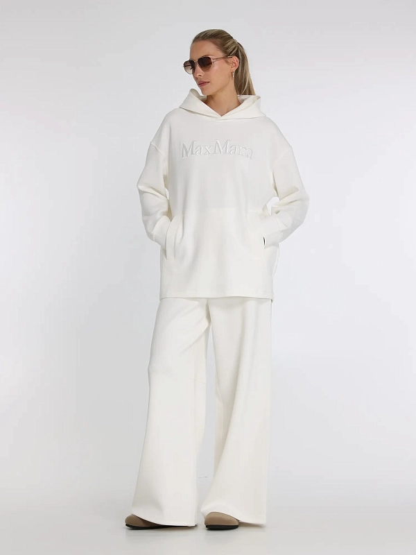 брюки спортивные Max Mara MERLOT цвет белый