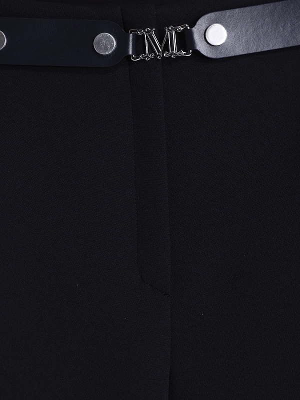 брюки Max Mara NOVELLA цвет темно-синий