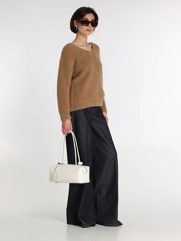 пуловер Max Mara PANTERA цвет кэмэл