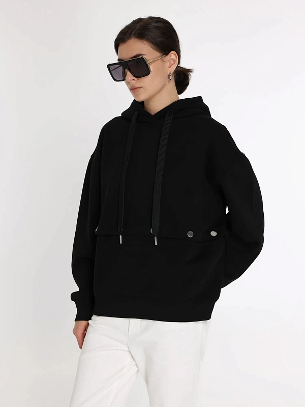 толстовка Max Mara SAGGIO цвет черный