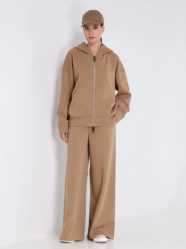 толстовка спортивная Max Mara SIENA цвет кэмэл