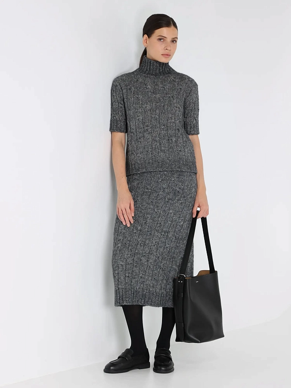 свитер Max Mara SORBONA цвет темно-серый
