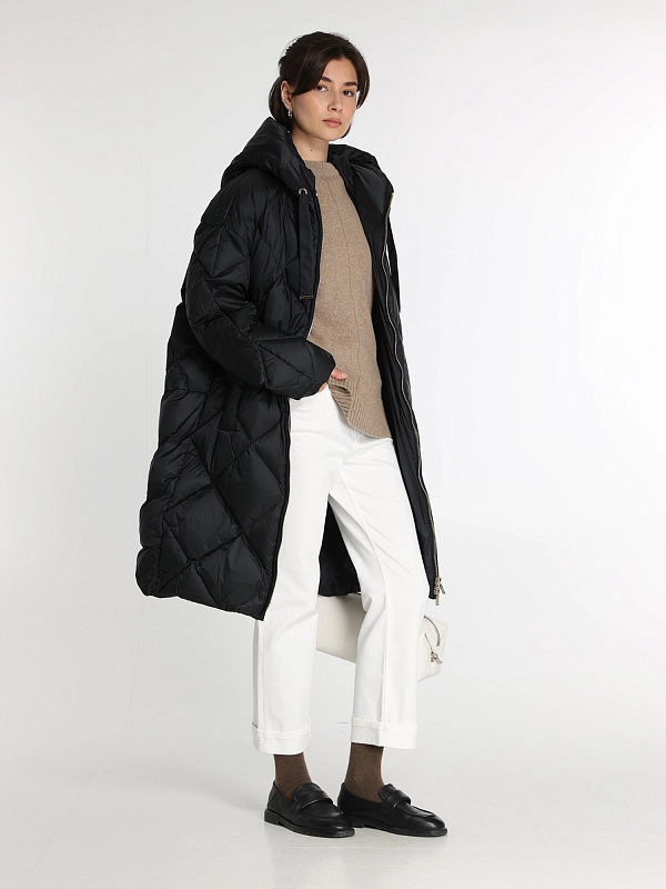 пуховик Max Mara TREFE цвет черный