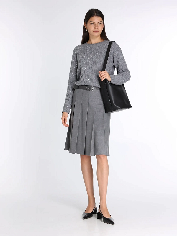 джемпер Max Mara USSURI цвет серый