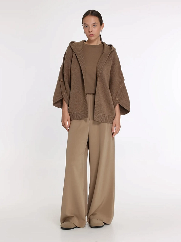 кардиган Max Mara VALS цвет ореховый