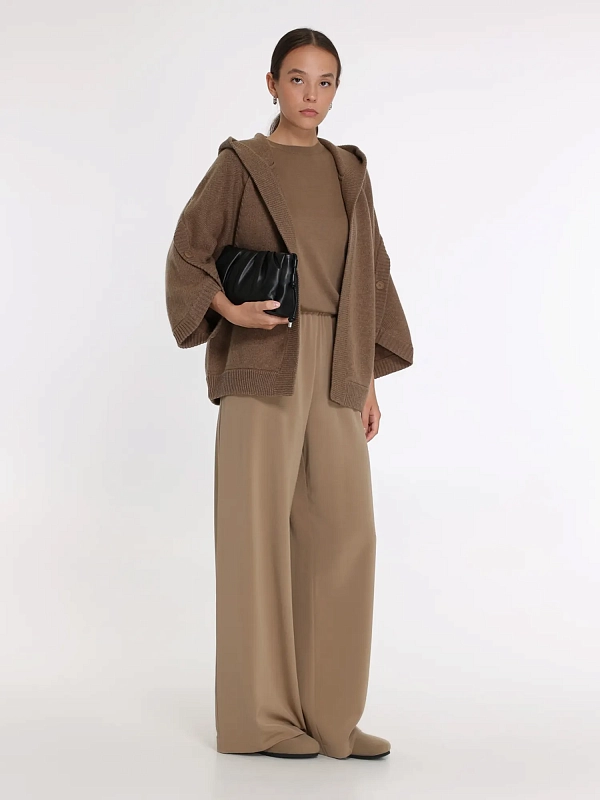 кардиган Max Mara VALS цвет ореховый