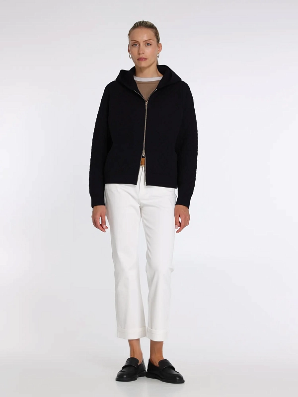 толстовка Max Mara VANDEA цвет темно-синий