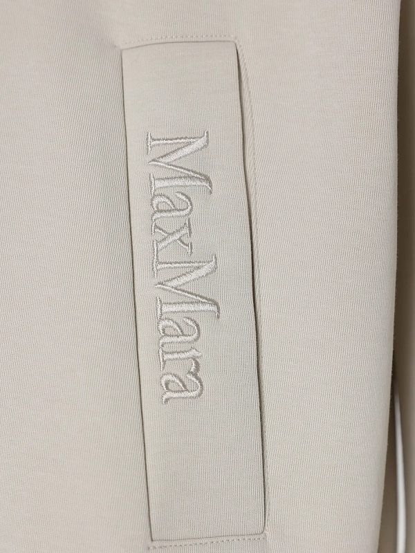 толстовка спортивная Max Mara VERBANO цвет молочный
