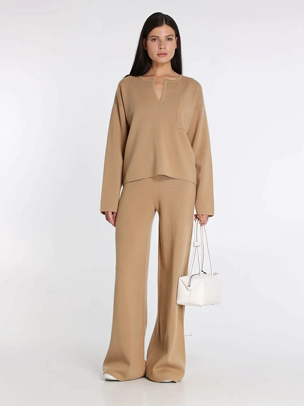 джемпер Max Mara ZIBELLO цвет кэмэл