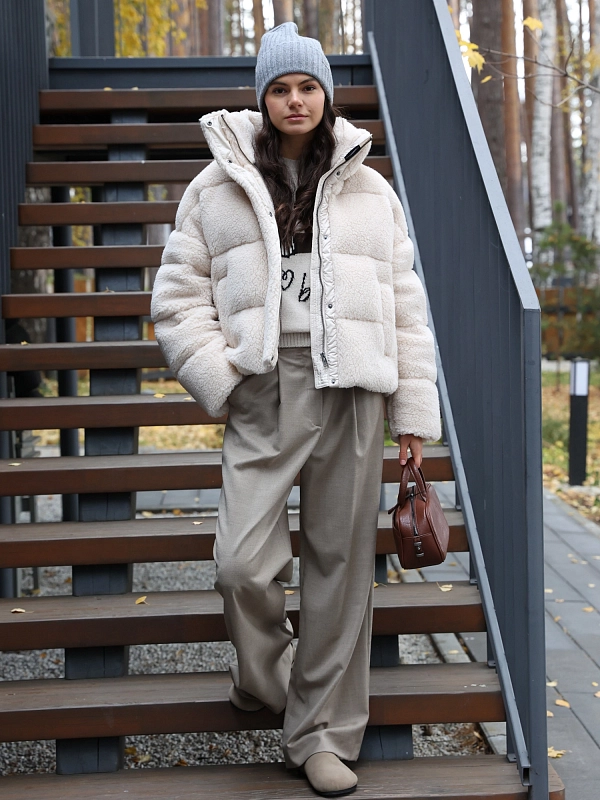 пуховик короткий Max Mara Weekend ALFREDO