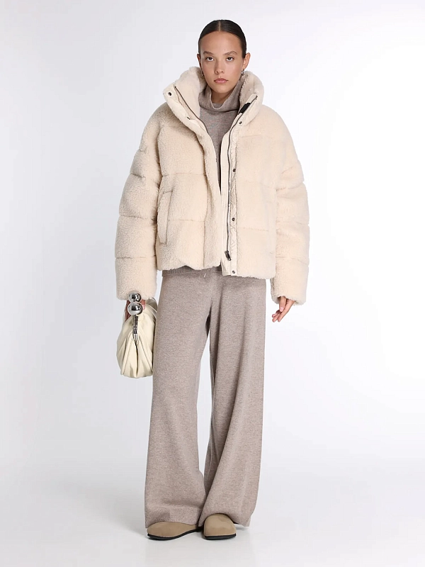 пуховик короткий Max Mara Weekend ALFREDO