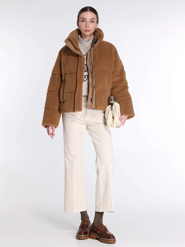 пуховик короткий Max Mara Weekend ALFREDO