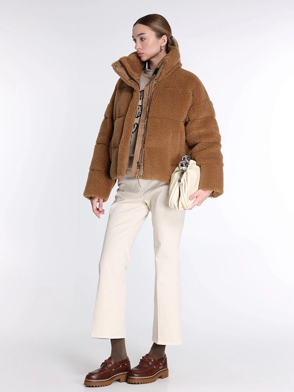 пуховик короткий Max Mara Weekend ALFREDO