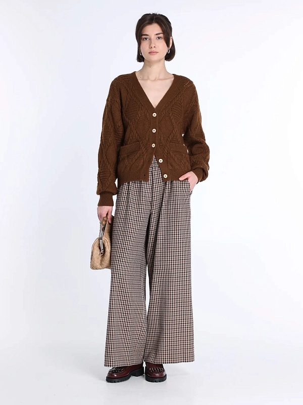 кардиган Max Mara Weekend BOLERO цвет коричневый