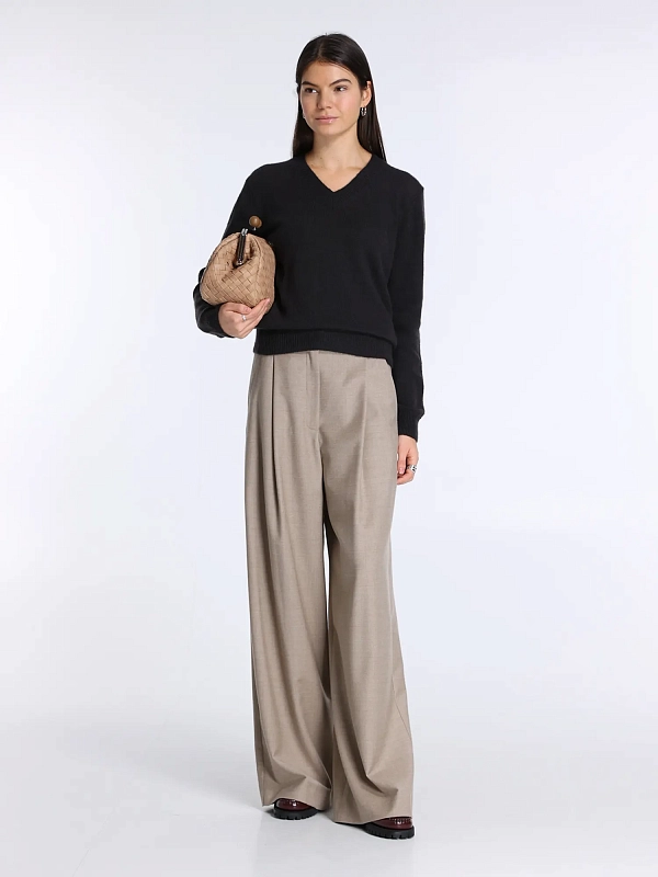 пуловер Max Mara Weekend BRUNATE1234 цвет темно-серый