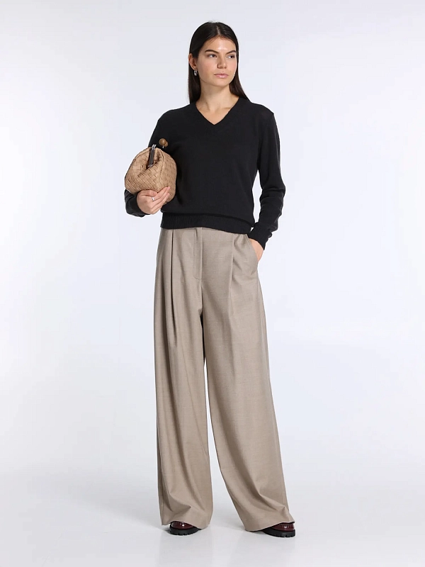 пуловер Max Mara Weekend BRUNATE1234 цвет темно-серый