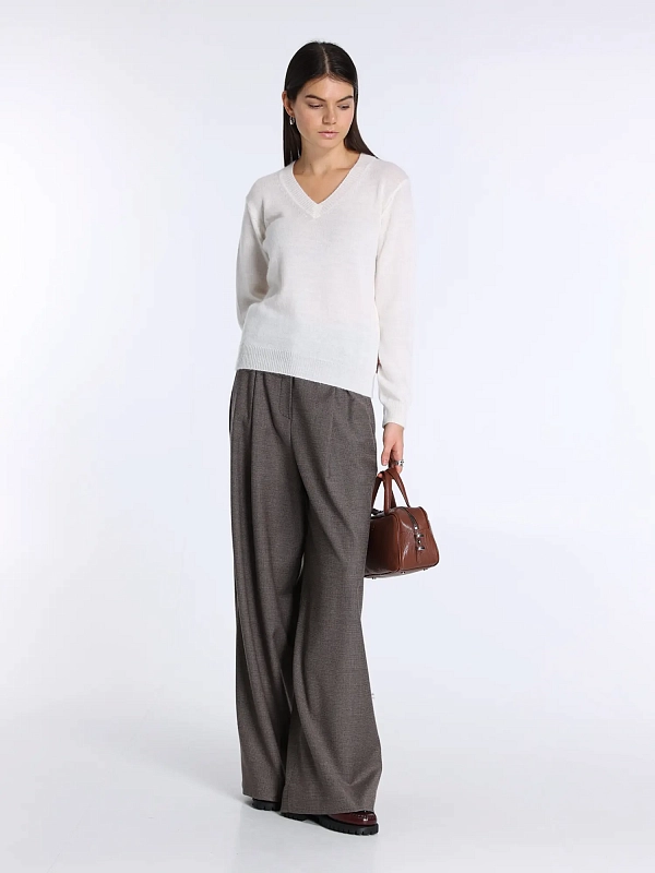пуловер Max Mara Weekend BRUNATE1234 цвет белый
