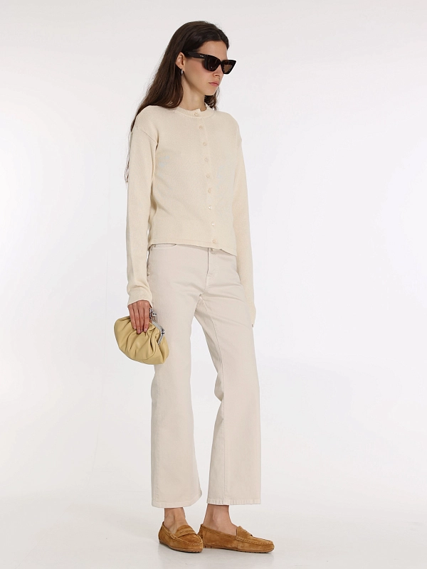 кардиган Max Mara Weekend ERITEA цвет молочный