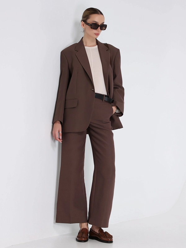 жакет Max Mara Weekend FLOC цвет шоколадный