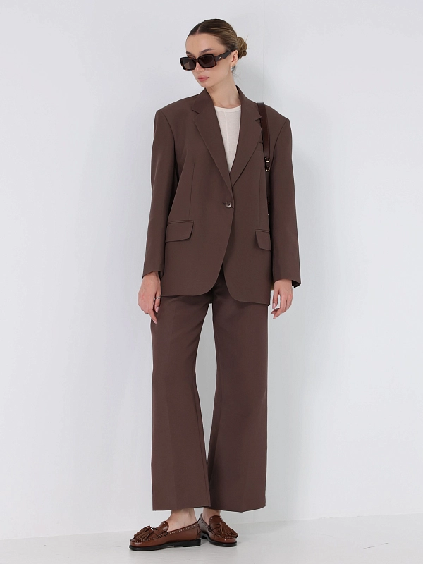 жакет Max Mara Weekend FLOC цвет шоколадный