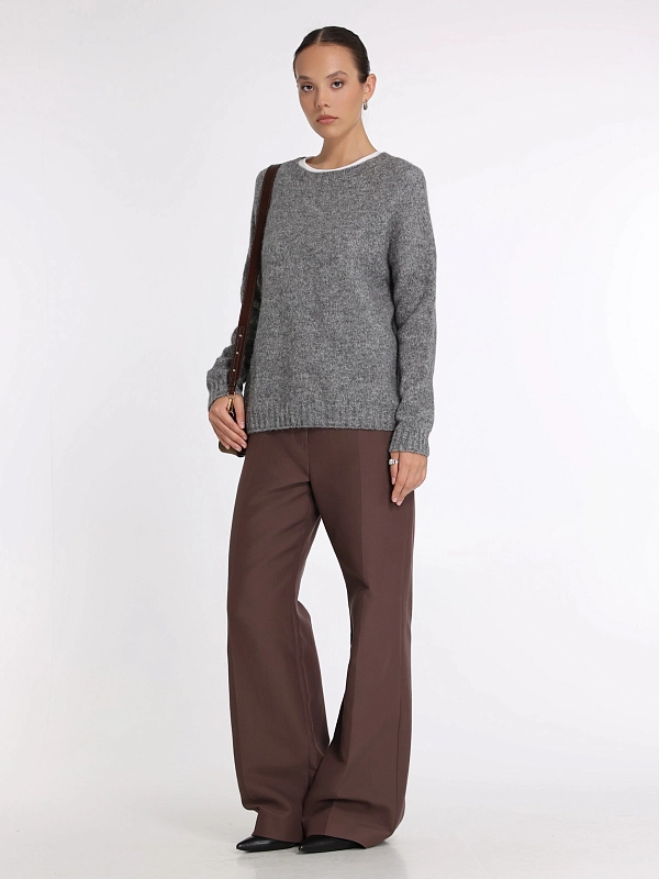 джемпер Max Mara Weekend GHIACCI цвет серый