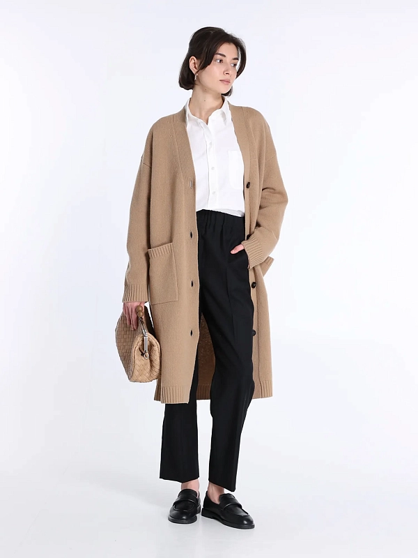 кардиган Max Mara Weekend GODEZIA цвет кэмэл