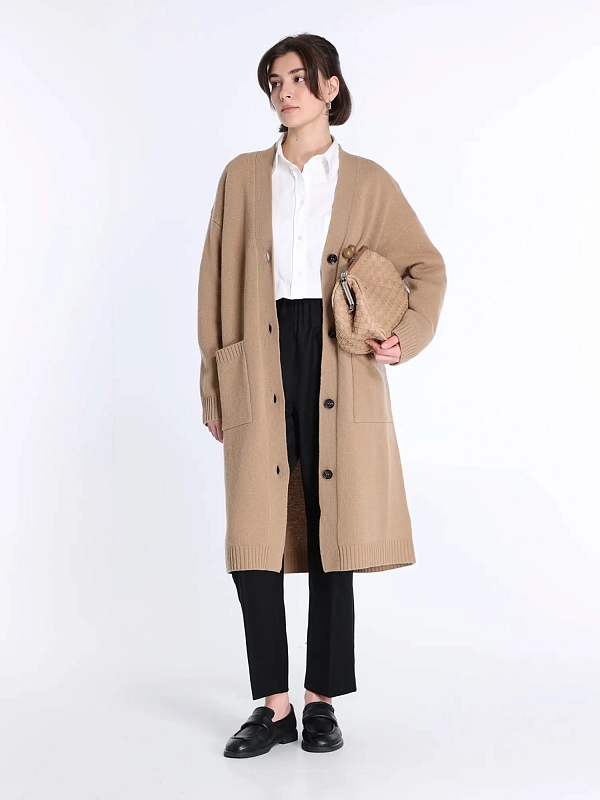 кардиган Max Mara Weekend GODEZIA цвет кэмэл