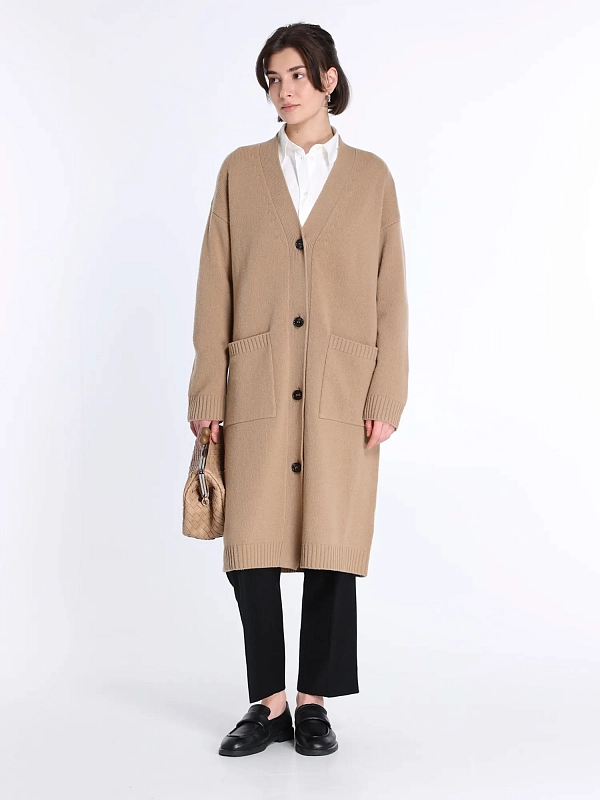 кардиган Max Mara Weekend GODEZIA цвет кэмэл