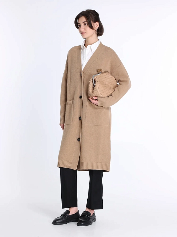 кардиган Max Mara Weekend GODEZIA цвет кэмэл