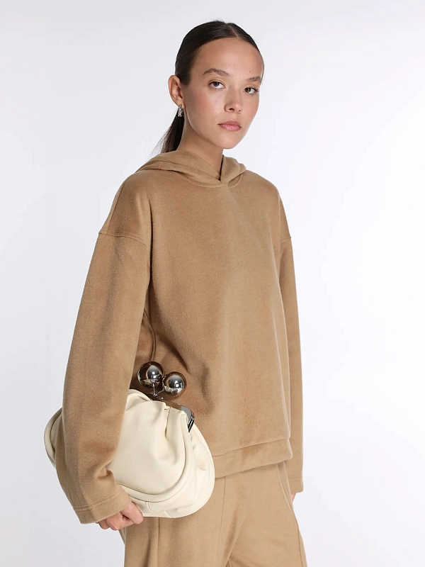 толстовка спортивная Max Mara Weekend OSCURI цвет кэмэл