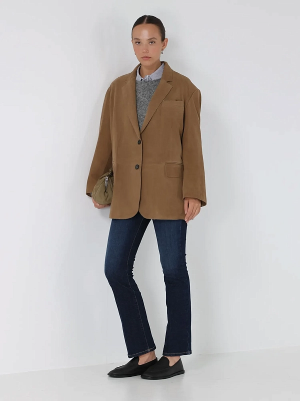 жакет замшевый Max Mara Weekend ROLANDA