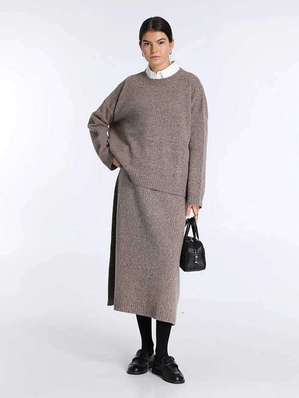 джемпер Max Mara Weekend SIBARI цвет ореховый