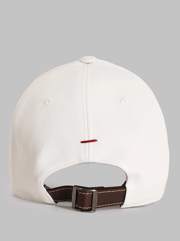 бейсболка Brunello Cucinelli M252D9850 цвет молочный