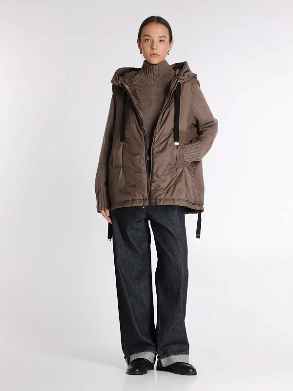 жилет cameluxe Max Mara GREENGO цвет коричневый